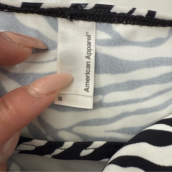💘 AMERICAN APPAREL ZEBRA BANDEAU - Picture 6 of 6